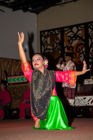 Tanec kmene Malay